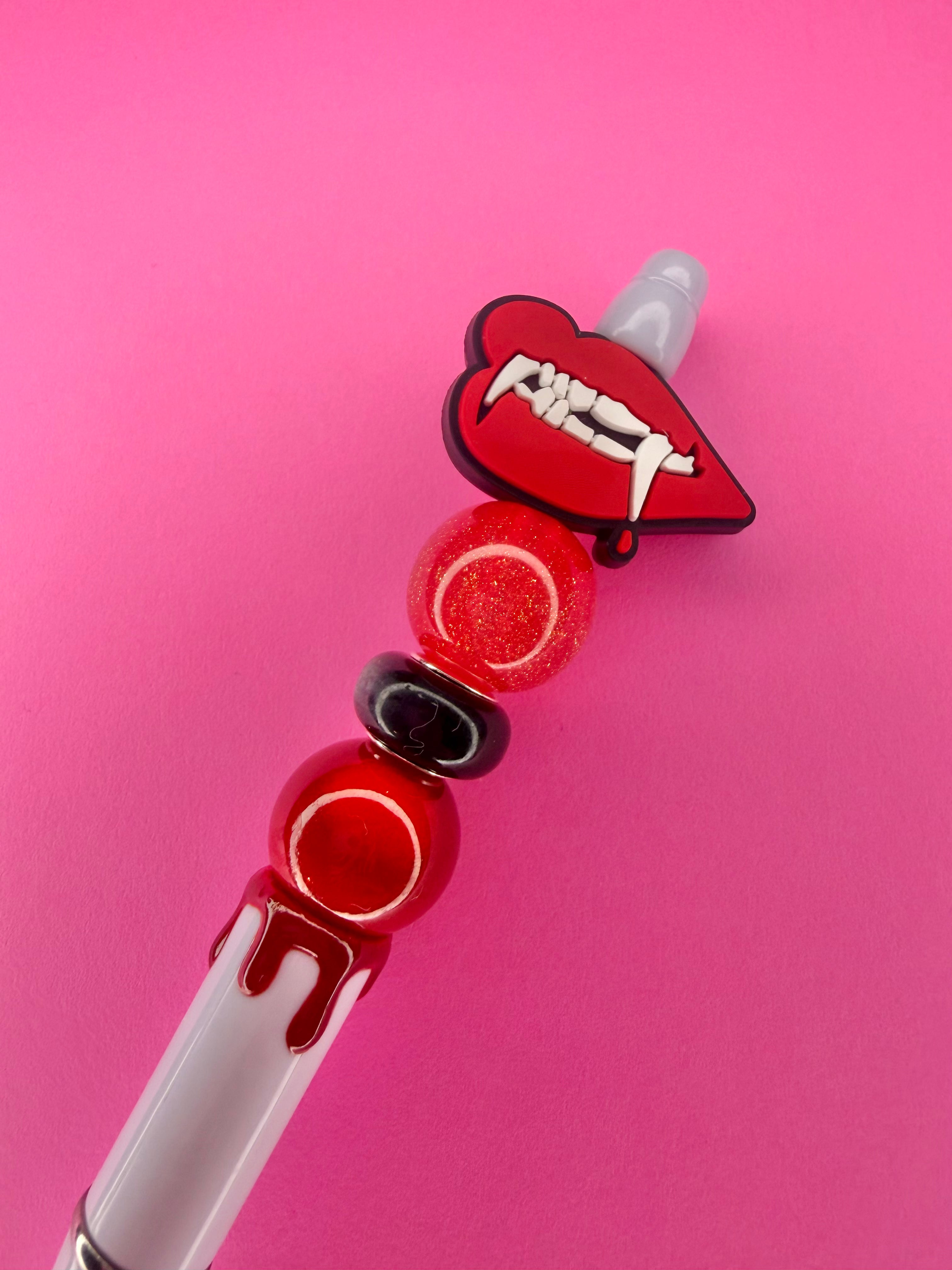 Vampire White Blood Drip Pen